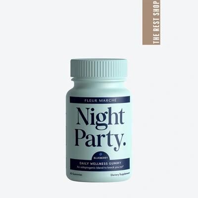 Lunya Fleur Marché Night Party Gummies In White