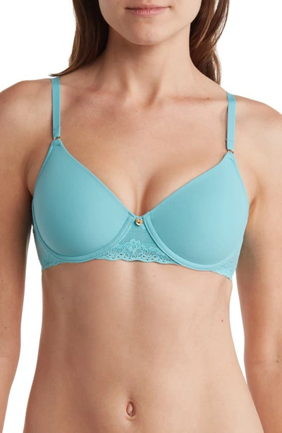 Natori Bliss Perfection Underwire Contour Bra In Bch Glass