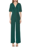 ALEXIA ADMOR IVY BUBBLE SLEEVE JUMPSUIT