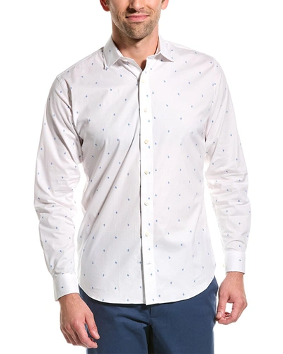 Alton Lane Dylan Lifestyle Tailored Fit Shirt In White