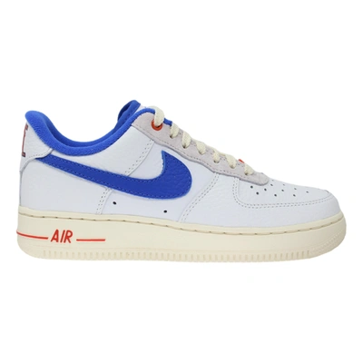 Nike Air Force 1 '07 Dr0148-100 Women's Blue White Leather Shoes Size Us 9 Luv82 In Multicolor