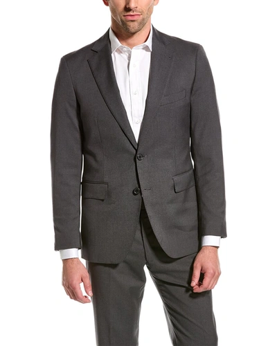 Alton Lane The Mercantile Tailored Fit Suit With Flat Front Pant In Grey