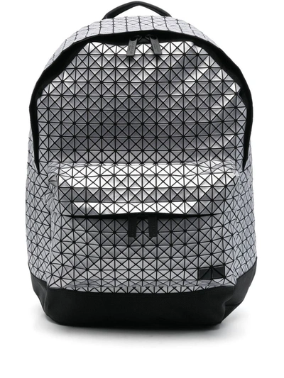 Bao Bao Issey Miyake Silver Daypack Backpack