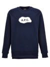 Apc A.p.c. Logo Organic Cotton Sweatshirt
