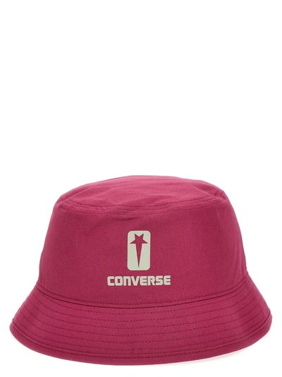 Drkshdw Drkshw X Converse Bucket Hat Hats Fuchsia In Pink