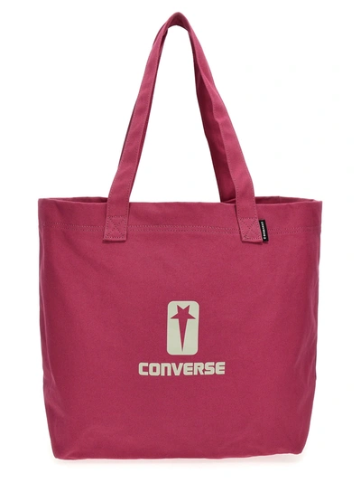 Drkshdw Drkshw X Converse Shopping Shopper Tote Bag Fuchsia In Pink