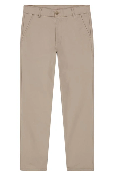 NAUTICA NAUTICA KIDS' FLAT FRONT TWILL PANTS