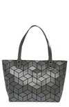 PATRIZIA LUCA SLANTED SQUARE GEOMETRIC TOTE BAG