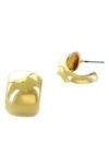 Panacea Chubby Hoop Earrings In Gold