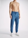 Derek Rose Men's Sweatpants Quinn Cotton Modal Denim In Denim