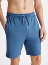 Derek Rose Men's Basel Micromodal Lounge Shorts In Denim