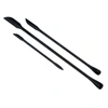 Norpro Mini Silicone Last Drop Spatula, Set Of 3, Black In Black