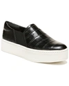Vince Warren Platform Slip-on Sneakers In Black