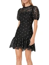 MILLY WOMENS LACE MINI COCKTAIL AND PARTY DRESS