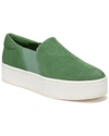 Vince Warren Platform Sneaker In Green
