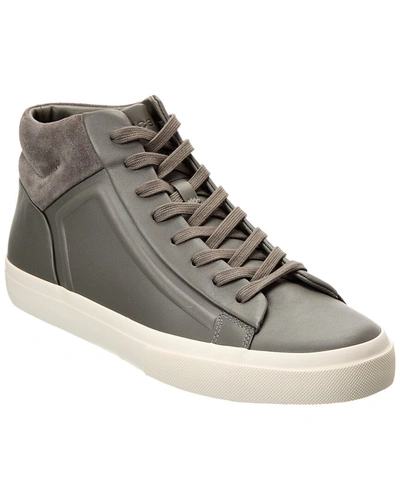 Vince Fynn High Top Trainer In Grey