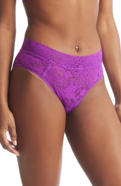 Hanky Panky Daily Lace Briefs In Aster Garland