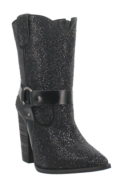 Dingo Crown Jewel Western Boot In Black