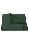 Matouk Talitha 615 Thread Count Cotton Sateen Duvet Cover In Green