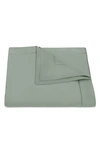 Matouk Talitha 615 Thread Count Cotton Sateen Duvet Cover In Celadon