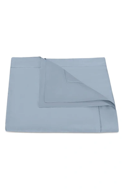 Matouk Talitha 615 Thread Count Cotton Sateen Duvet Cover In Hazy Blue