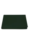 Matouk Talita 615 Thread Count Cotton Sateen Flat Sheet In Green