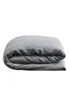 Bed Threads Linen Duvet Cover In Grey Tones