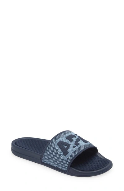 Apl Athletic Propulsion Labs Techloom Slide In Midnight & Ice Blue