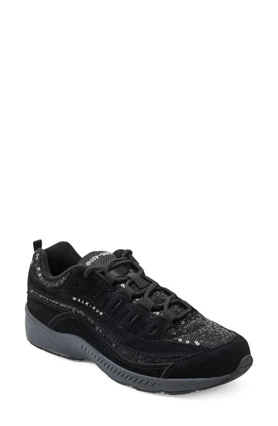 Easy Spirit Romy - Sneaker da Donna, in camoscio Blu Navy 420, 9