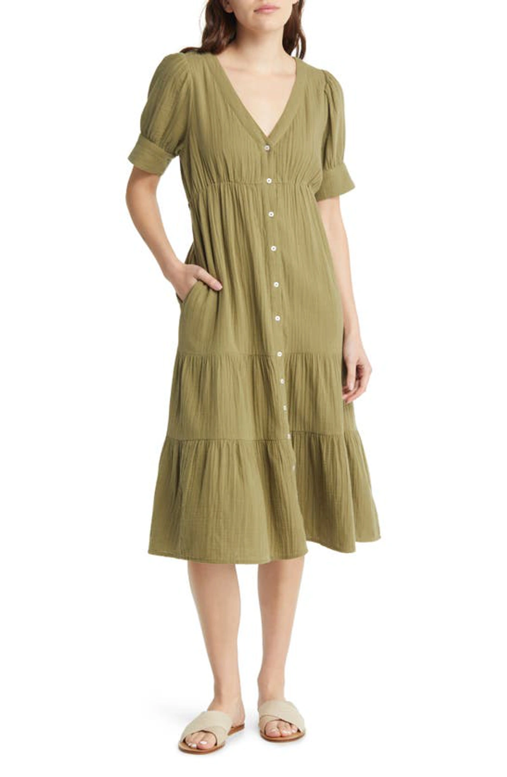 midi summer beach dresses Light Blue Midi Beach Dress