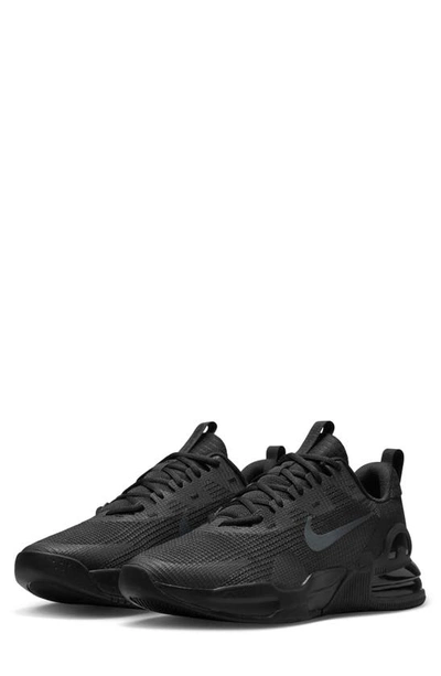 Nike Men's Air Max Alpha Trainer 5 Workout Shoes In Black/black/dark Smoke Grey