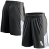 Fanatics Branded Black Chicago White Sox Primary Logo Shorts In Black