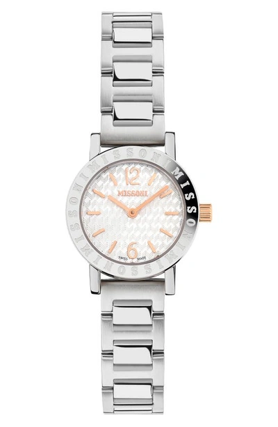 Missoni Estate Interchangable Strap Watch Set, 27mm In Stainless Steel