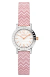 Missoni Estate Leather Strap Watch, 27mm In Stainless Steel