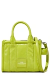 Marc Jacobs Micro The Tote Bag In Acid Lime