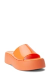 Coconuts By Matisse Solar Platform Slide Sandal In Orange