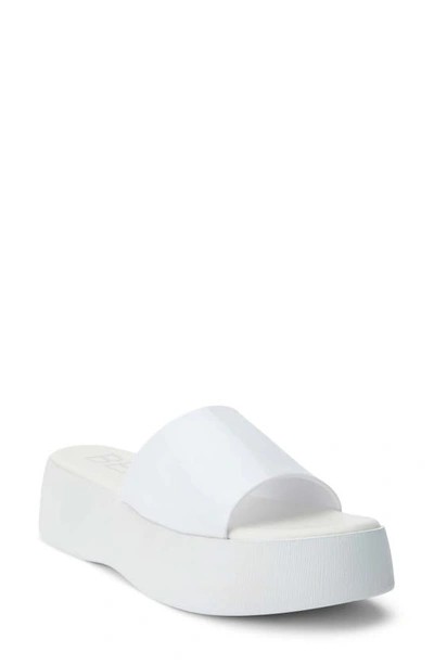 Coconuts By Matisse Solar Platform Slide Sandal In White