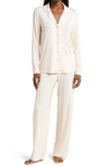 Nordstrom Moonlight Eco Pajamas In Pink Seashell Becca Gingham