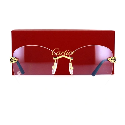 Cartier Eyeglass In Gold