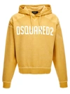 Dsquared2 Dsquared Mustard Cotton Sweatshirt In Yellow