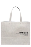 We-ar4 The Surplus Tote In Natural Admiral