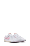 Nike Kids' Court Legacy Sneaker In White/ Coral Chalk/ Orange