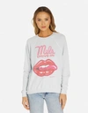 Lauren Moshi Anela Mels Drive-in In Ice Blue