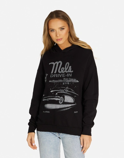 Lauren Moshi Harmony Mels Drive-in In Black