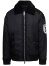 Dsquared2 Logo-print Bomber Jacket In Black