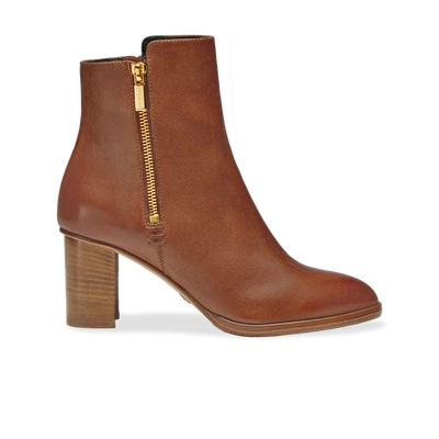 Sarah Flint Perfect Zip Bootie 70 In Brown