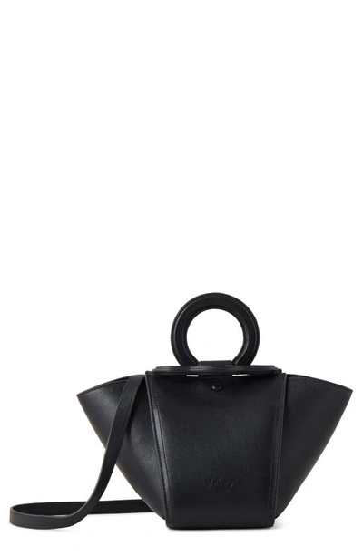Mulberry Mini Riders Leather Crossbody Bag In Black