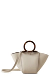 Mulberry Mini Riders Top Handle Tote In Light Beige