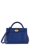 Mulberry Small Islington Silky Calfskin Satchel In Pigment Blue