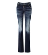 Dsquared2 Jeans Flare Twiggy In Blue